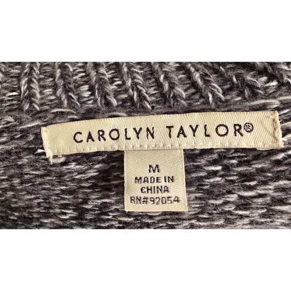 Carolyn Taylor Fringe Cardigan M - Picture 4 of 5